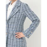 【セットアップ着用可】フィットアンドフレアツイードジャケット | MERCURYDUO | 詳細画像18 