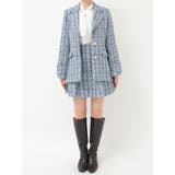 【セットアップ着用可】フィットアンドフレアツイードジャケット | MERCURYDUO | 詳細画像29 