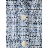 【セットアップ着用可】フィットアンドフレアツイードジャケット | MERCURYDUO | 詳細画像31 