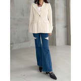 【セットアップ着用可】フィットアンドフレアジャケット | MERCURYDUO | 詳細画像21 