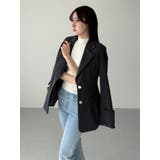 【セットアップ着用可】フィットアンドフレアジャケット | MERCURYDUO | 詳細画像8 