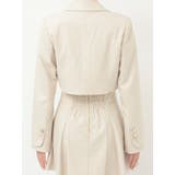 【セットアップ着用可】クロップドジャケット | MERCURYDUO | 詳細画像27 