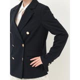 メタルボタン使い紺ブレザー | MERCURYDUO | 詳細画像10 