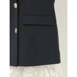 メタルボタン使い紺ブレザー | MERCURYDUO | 詳細画像13 