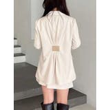 【セットアップ着用可】バックドレープジャケット | MERCURYDUO | 詳細画像1