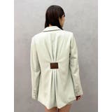 【セットアップ着用可】バックドレープジャケット | MERCURYDUO | 詳細画像16