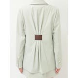 【セットアップ着用可】バックドレープジャケット | MERCURYDUO | 詳細画像19