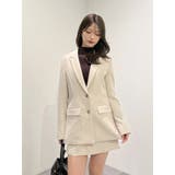 【セットアップ着用可】バックドレープジャケット | MERCURYDUO | 詳細画像38 