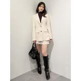 【セットアップ着用可】バックドレープジャケット | MERCURYDUO | 詳細画像40 