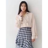 【セットアップ着用可】ショートトレンチコート | MERCURYDUO | 詳細画像8 