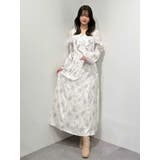 ラッフルカラーパターンワンピース | MERCURYDUO | 詳細画像28