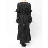 ラッフルカラーパターンワンピース | MERCURYDUO | 詳細画像34