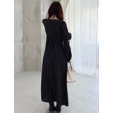 ラッフルカラーパターンワンピース | MERCURYDUO | 詳細画像5