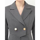 フィットアンドフレアジャケットミニロンパース | MERCURYDUO | 詳細画像13