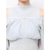 異素材ドッキングプリーツフレアニットワピース | MERCURYDUO | 詳細画像19 