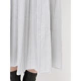 異素材ドッキングプリーツフレアニットワピース | MERCURYDUO | 詳細画像21 