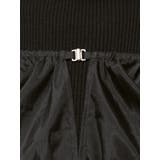 異素材ドッキングプリーツフレアニットワピース | MERCURYDUO | 詳細画像24 