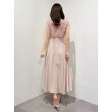 チュールフリルドッキングサテンワンピース | MERCURYDUO | 詳細画像10