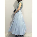 チュールフリルドッキングサテンワンピース | MERCURYDUO | 詳細画像15