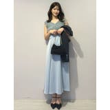 チュールフリルドッキングサテンワンピース | MERCURYDUO | 詳細画像16