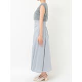 チュールフリルドッキングサテンワンピース | MERCURYDUO | 詳細画像22