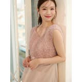 チュールフリルドッキングサテンワンピース | MERCURYDUO | 詳細画像5