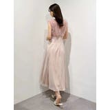 チュールフリルドッキングサテンワンピース | MERCURYDUO | 詳細画像9