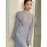 レース切替マーメイドワンピース | MERCURYDUO | 詳細画像3