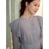 レース切替マーメイドワンピース | MERCURYDUO | 詳細画像4