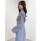 レース切替マーメイドワンピース | MERCURYDUO | 詳細画像6