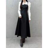 アシメビスチェドッキングパワショルシャツワンピース | MERCURYDUO | 詳細画像1