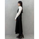 アシメビスチェドッキングパワショルシャツワンピース | MERCURYDUO | 詳細画像11