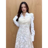 アシメビスチェドッキングパワショルシャツワンピース | MERCURYDUO | 詳細画像13