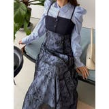 アシメビスチェドッキングパワショルシャツワンピース | MERCURYDUO | 詳細画像8