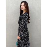 ダブルラッフルバイカラーパイピングワンピース | MERCURYDUO | 詳細画像11 