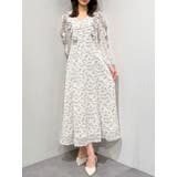 ダブルラッフルバイカラーパイピングワンピース | MERCURYDUO | 詳細画像15 