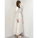 ダブルラッフルバイカラーパイピングワンピース | MERCURYDUO | 詳細画像17 