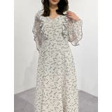 ダブルラッフルバイカラーパイピングワンピース | MERCURYDUO | 詳細画像18 