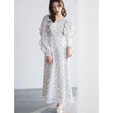 ダブルラッフルバイカラーパイピングワンピース | MERCURYDUO | 詳細画像2 