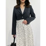 ダブルラッフルバイカラーパイピングワンピース | MERCURYDUO | 詳細画像21 