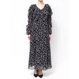 ダブルラッフルバイカラーパイピングワンピース | MERCURYDUO | 詳細画像22 