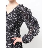 ダブルラッフルバイカラーパイピングワンピース | MERCURYDUO | 詳細画像26 