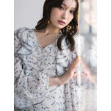 ダブルラッフルバイカラーパイピングワンピース | MERCURYDUO | 詳細画像3 