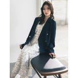 ダブルラッフルバイカラーパイピングワンピース | MERCURYDUO | 詳細画像5 