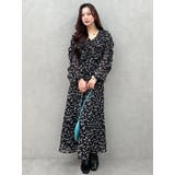 ダブルラッフルバイカラーパイピングワンピース | MERCURYDUO | 詳細画像8 