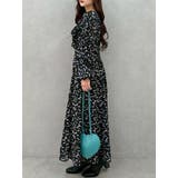 ダブルラッフルバイカラーパイピングワンピース | MERCURYDUO | 詳細画像9 