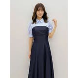 シャツドッキングベアワンピース | MERCURYDUO | 詳細画像13 