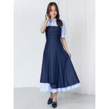 シャツドッキングベアワンピース | MERCURYDUO | 詳細画像7 