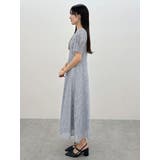 レースパイピングロングワンピース | MERCURYDUO | 詳細画像12 