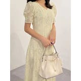 レースパイピングロングワンピース | MERCURYDUO | 詳細画像30 